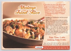 Adv~Shrimp Fried Rice Recipe~Carol Jones Realtors~Springfield MO~Continental PC