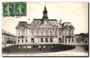 Old Postcard Tours The New Town Hall and the National Street