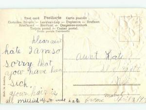 Divided-Back easter CHICKS UNDER A LARGE BELL r3578