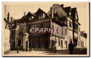 Moret - Old Houses Wooden - Yvon - Old Postcard