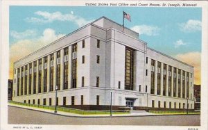 United States post Office And Court House Saint Joseph Missouri 1946