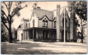 SOMERVILLE, New Jersey  NJ    ELKS HOME  1948   Fraternal  Postcard