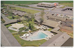 Aerial view,  Swimming Pool,  The Village Green,  Cottage Grove,  Oregon,    ...