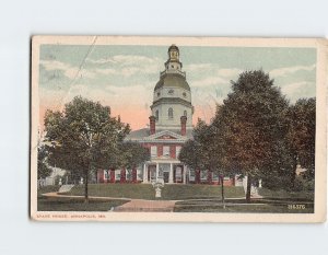 Postcard State House, Annapolis, Maryland