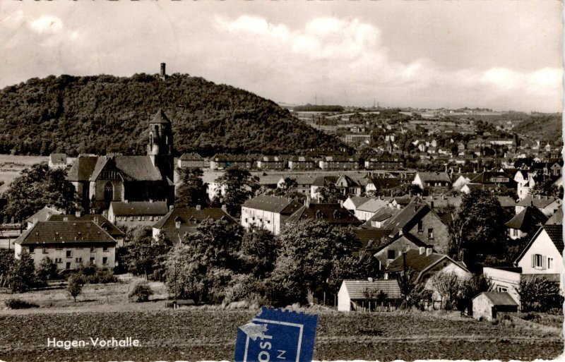 Hagen, Germany, Hagen-Vorhalle, Western Germany, Historical sites, Postcard