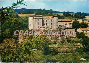 Postcard Modern Chalmazel (Loire) alt 840 m Castle (XIII century)