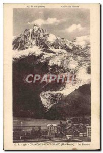 Old Postcard Chamonix Les Bossons