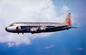Eastern Airlines - DC-4    (aviationcards.com)