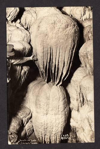 OR Paradise Lost Caves RPPC Real Photo OREGON POSTCARD