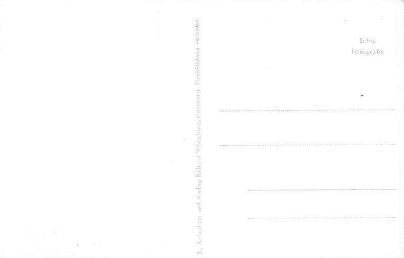 Germany Feldafing a Starnberger See General View RPPC vintage postcard