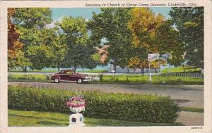 Ohio Circleville Entrance To Church Of Christ Camp Grounds 1953