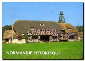 Modern Postcard Normandy Picturesque