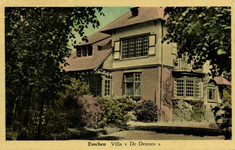 belgium, ESSCHEN, Villa De Dennen (1953) Postcard