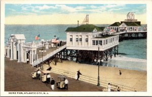 Postcard Heinz Pier in Atlantic City, New Jersey