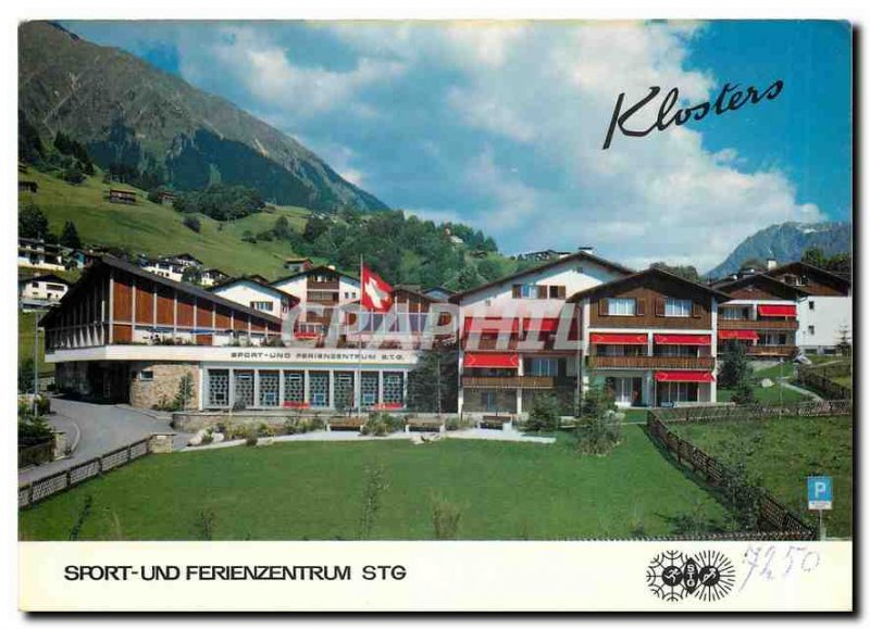 Modern Postcard Klosters Sport und Ferienzentrum