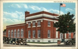 Millville NJ Post Office Vintage Postcard