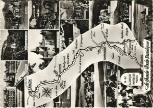 CPM Besancon a Mouthe - Route Touristique - Map - Town Scenes (1197074)