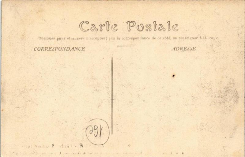 CPA PARIS Un coin de la Rue Gros a AUTEUIL INONDATIONS 1910 (605452)