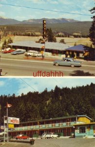 RADIUM HOT SPRINGS, B.C. CANADA south of Kootenay National Park 1958