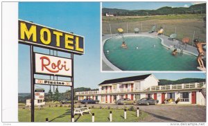 Motel-Hotel ROBI , LES MECHINS , Quebec , Canada , 50-60s