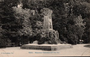 Toul. - Monument Commemoratif 1870-1871 PC