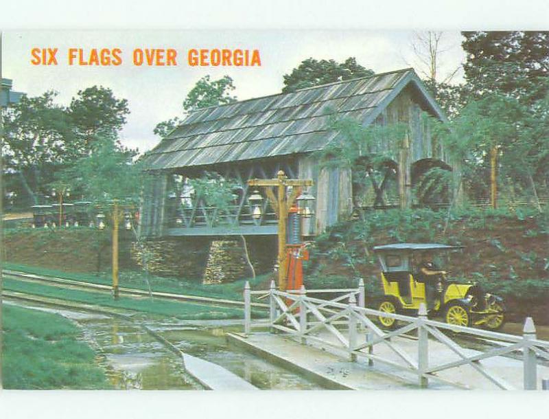 Unused Pre-1980 SIX FLAGS OVER GEORGIA Atlanta Georgia GA HQ9291@