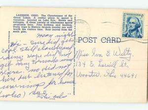 Linen PAVILION Lakeside Ohio OH HM9705