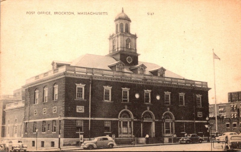 Massachusetts Brockton Post Office
