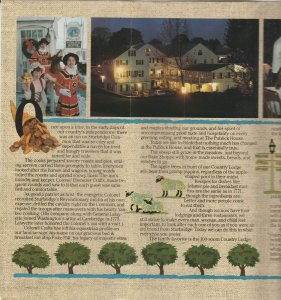 Publick House Sturbridge Mass Historic Resort Travel Brochure, David C Lane