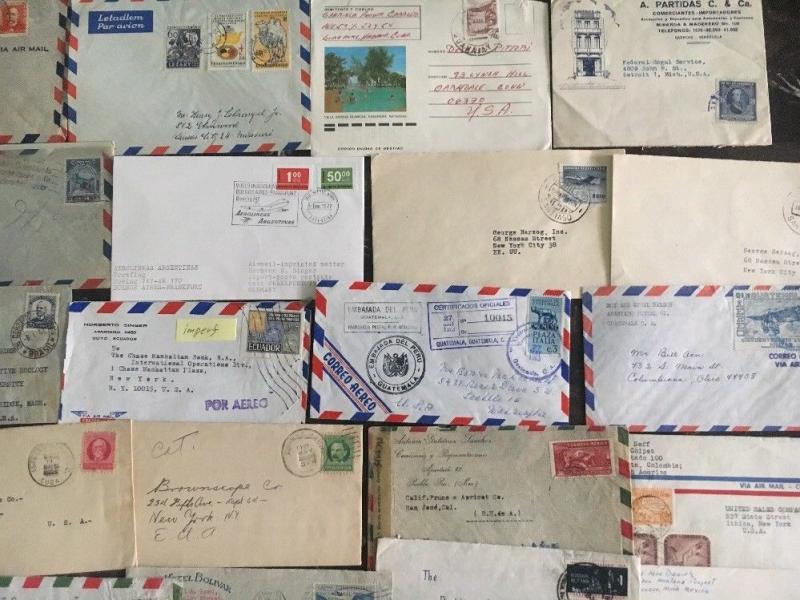 Great Lot of 90 Latin American Covers Wholesale!