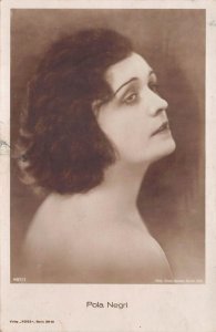 RPPC ACTOR POLA NEGRI VERLAG 487/1 TALLINN ESTONIA PHOTO POSTCARD 1925