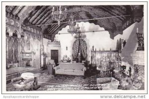 California Death Valley The Music Room At Scottys Castle Real Photo