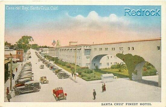 CA, Santa Cruz, California, Casa del Rey, Pacific Novelty No. SC-216