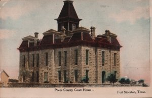 Pecos County Court House, Fort Stockton, Texas  PC