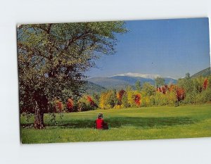 Postcard Mt. Washington From Jackson, White Mountains, Jackson, New Hampshire