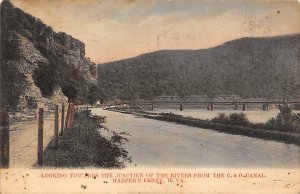 Junction of Rivers from C. & O. Canal, Harpers Ferry, WV