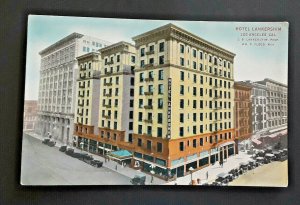 Mint Vintage Los Angeles California Hotel Lankershim 7th And Broadway Postcard