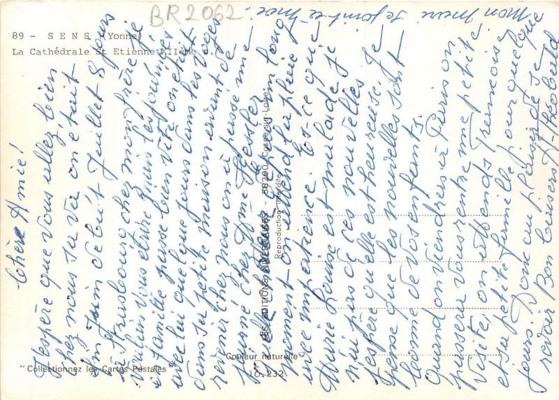 BR2062 sens La cathedrale St Etienne car voitures   france