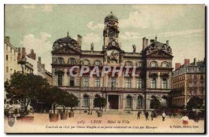 Lyon Postcard Old City Hall