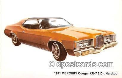 1971 Mercury Cougar XR7 2 Door Hardtop Troy, NY, USA Auto, Car Unused 