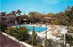 FL, Clearwater, Florida, Torchlight Motel, Pool, Dexter Press 29259-D