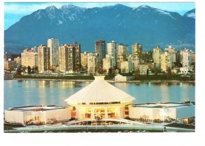 Vancouver Planetarium Night,  British Columbia, Matching Stamp Postal Stationery