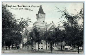 Lamar Missouri Postcard Barton Co. Court House Exterior c1910 Vintage Antique