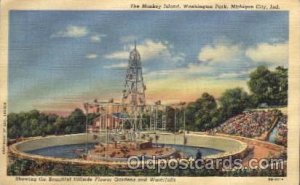 Monkey Island, Washington Park, Michigan City, Indiana Amusement Park Unused 