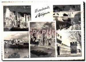 Postcard Modern Avignon Popes' Palace Pon St Benezet Avignon Overview of the ...