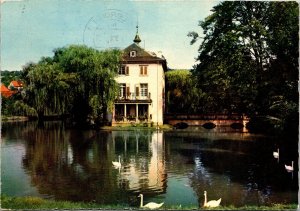 VINTAGE CONTINENTAL SIZE POSTCARD HEILBRONN GERMANY 1962