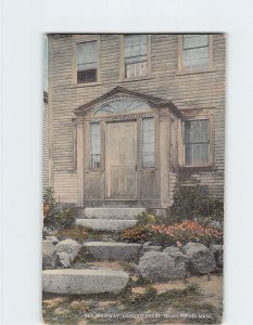 Postcard Old Doorway Lookout Court Marblehead Massachusetts USA