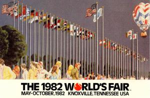 TN - Knoxville, 1982. The 1982 World's Fair, Court of Flags