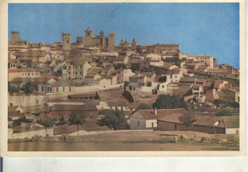 Postal 014655: Parte antigua de Caceres