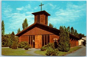 Postcard - Blessed Sacrament Church - Stowe, Vermont 